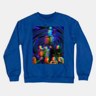 DR WHO computer glitch Crewneck Sweatshirt